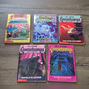 Goosebumps Book Lot Of 5 90's